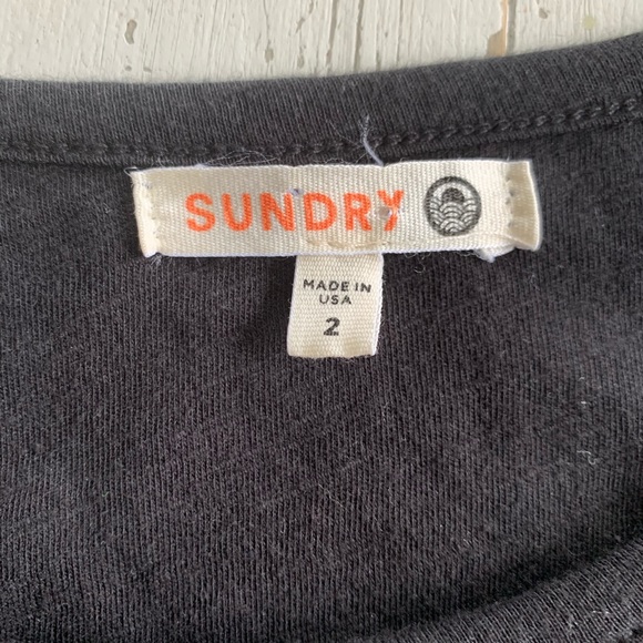 Sundry Long Sleeve Pocket Dress - Picture 7 of 8